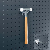 Bott 14002064 Double Straight Hook For Perfo Panels, 4" Long, (Pack Of 5)