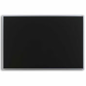 Marsh 72"x 48" Black Composition Chalkboard, Aluminum Trim