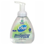 Dial Professional Antibacterial Foam Hand Sanitizer, 15.2 oz Pump Bottle, Fragrance-Free