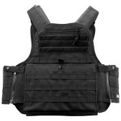 Loaded Gear VX-500 Plate Carrier Tactical Vest, Black