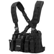 Loaded Gear VX-400 Tactical Chest Rig, Black