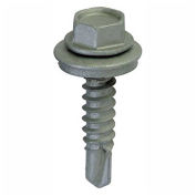 ITW Teks 21418, Roofing Screw, #12x1, Hex Washer Head, Drill Point