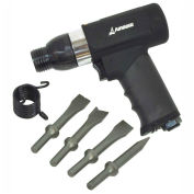 EMAX Industrial Composite Vibration-Dampening Air Hammer - 3000 BPM, 14 CFM, 1/4" Inlet