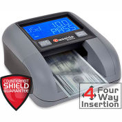 Cassida D-QWB, Quattro 4-Orientation Automatic Counterfeit Detector LCD Reporting, Pass/Fail Display