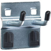 Bott Double Straight Hooks For Perfo Panels - Package of 5 - 1"L
