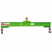 Caldwell 416-3-3, 3 Ton Capacity, Composite Adjustable Spreader Lifting Beam, 3' Hook Spread