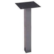 dVault Top Mount/In Ground Post for Weekend Away/Mail Protector Gray