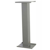dVault Top Mount/Above Ground Post for Parcel Protector Vault, Gray