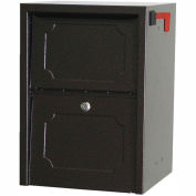 dVault Weekend Away Secure Mailbox with Vault, Front Access, Copper Vein