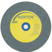 Norton 66252837191 Gemini Bench and Pedestal Wheel 6" x 3/4" x 1" 80 Grit Silicon Carbide