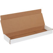 22"x6"x2" Corrugated Mailer, White