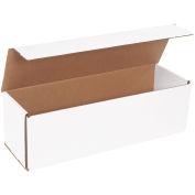 16"x5"x5" Corrugated Mailer, White - Pkg Qty 50