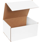 12"x9"x6" Corrugated Mailer, White - Pkg Qty 50