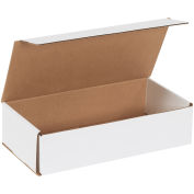 12"x6"x3" Corrugated Mailer, White - Pkg Qty 50