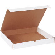 15"x12"x2" Corrugated Literature Mailer, White - Pkg Qty 50