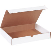 12"x9"x2" Corrugated Literature Mailer, White - Pkg Qty 50