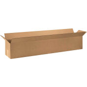 48" x 10" x 10" Long Corrugated Boxes, Kraft - Pkg Qty 20