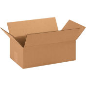 14x8x5" Cardboard Corrugated Boxes, Kraft - Pkg Qty 25