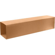 10-1/2" x 6-1/2" x 57" Telescoping Outer Boxes, Kraft - Pkg Qty 15