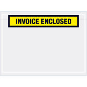 Panel Face Envelopes, "Invoice Enclosed", Yellow, 7-1/2 x 5-1/2", 1000/Case, PL528