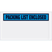 Panel Face Envelopes, "Packing List Enclosed", Blue, 5-1/2 x 10", 1000/Case, PL431