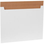 28" x 22" x 1/4" Jumbo Fold Over Mailer, White