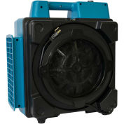XPOWER Mini Air Scrubber with Professional 4-Stage HEPA, 1/2 HP, 5 Speeds