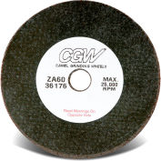 CGW Abrasives 36176 Cutoff Wheels 3" x 1/32" x 3/8" for Die Grinder / Mandrel 60 Grit Zirconia - Pkg Qty 50