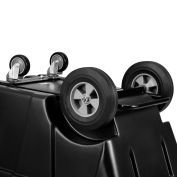 Global Industrial Replacement Wheel & Caster Kit for 1/2 Cubic Yard Deluxe Tilt Trucks
