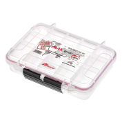 Waterproof Tackle Box 3-15 Compartments, 9-1/16"L x 6-7/8"W x 2-3/32"H