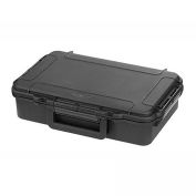 Waterproof Protective Box w/Cubed Foam, 13-25/32"L x 9-1/16"W x 3-3/8"H
