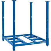 Global Industrial Portable Stack Rack, 48"W x 48"D x 36"H
