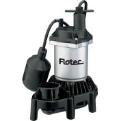 Flotec Submersible Thermoplastic Sump Pump 1/4 HP, FPZS25T