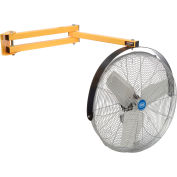 Global Industrial 24" Double Arm Loading Dock Fan, 8,000 CFM