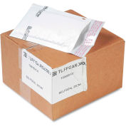 Sealed Air Jiffy TuffGard Self Seal Cushioned Mailer, #000, 4" x 8", White, 25/BOX