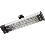 HeTR Electric Infrared Radiant Patio Heater H1019UPS, Ceiling or Wall Mounted, 1500 Watts