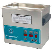 Ultrasonic Table Top Part Cleaning System - Digital Timer/Heat/Power Control, .75 Gal, 45 kHz, 115V