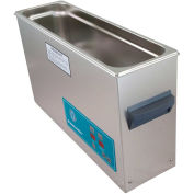 Ultrasonic Table Top Part Cleaning System - Digital Timer/Heat, 2.5 Gal, 45 kHz, 230V
