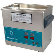 Ultrasonic Table Top Part Cleaning System - Digital Timer/Heat, .75 Gal, 45 kHz, 230V