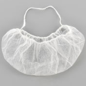 Polypropylene Beard Cover, 19", White, 100/Bag