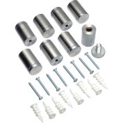 Global Industrial Hardware Replacement Kit for all Glass Boards