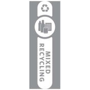 Waste Stream Label Mixed Recycling Kit for Slim Jim