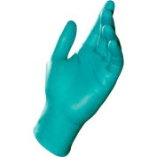 MAPA Solo Green 977 Industrial Grade Disposable Nitrile Gloves, Powder-Free, Size 7, 100/Box