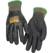 MAPA Ultrane 526 Grip & Proof Nitrile Fully Coated Gloves, Lt Weight, Size 7, 1 Pair