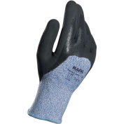 MAPA Krynit Grip & Proof 582 Nitrile 3/4 Coated HDPE Gloves, Cut Level A4, Size 7, 1 Pair