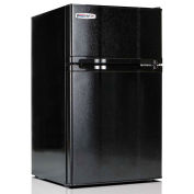 Microfridge 3.1 Cu. Ft. Refrigerator/Freezer, Manual Defrost, ESR, Black