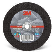 3M 87461 Silver Cut-off Wheel, 4" x 0.035" x 3/8" T1, Ceramic Grain, 36 Grit - Pkg Qty 50