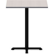 Alera Reversible Laminate Table Top, 35-1/2" Square, White/Gray