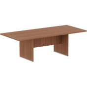 Alera Rectangle Conference Table, 94-1/2"W x 41-3/8"D, Modern Walnut, Valencia Series