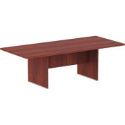Alera Rectangle Conference Table, 94-1/2"W x 41-3/8"D, Medium Cherry, Valencia Series